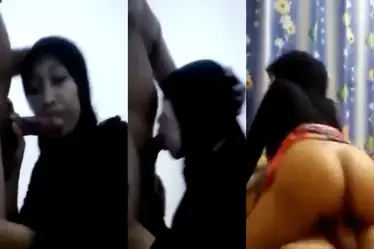 Bokep Jilbab Hitam Bersetubuh Di Ranjang